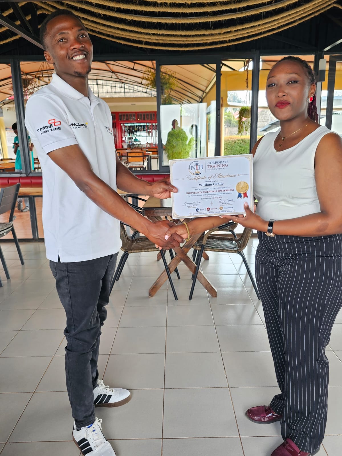 Professional achievement recognised