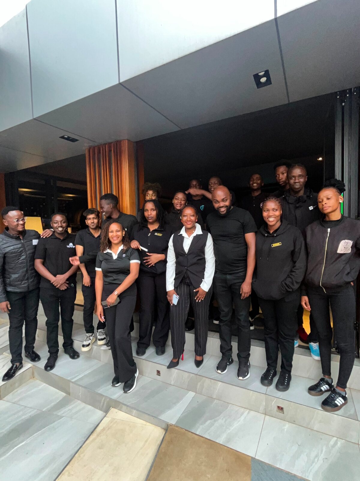 Hospitality establishment team after an NIH Corporate Training Solutions programme